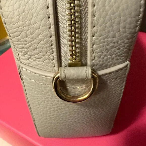 Pom Pom London Bag- "City" in Stone - Picture 6 of 7